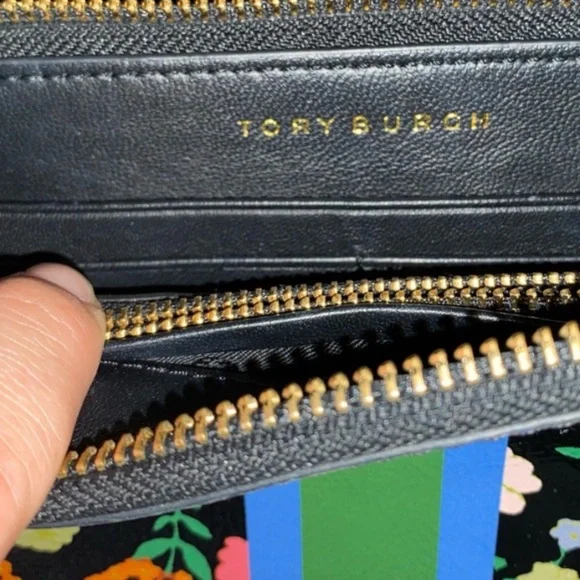 TORY BURCH Vilette Floral Zip Continental Wallet, Multicolor - Picture 4 of 12